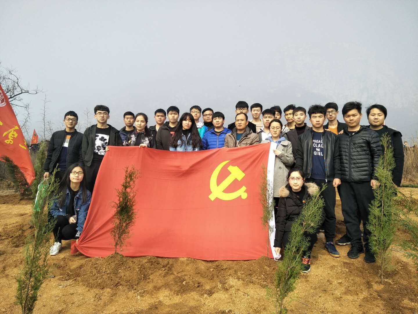 参加活动同学合影